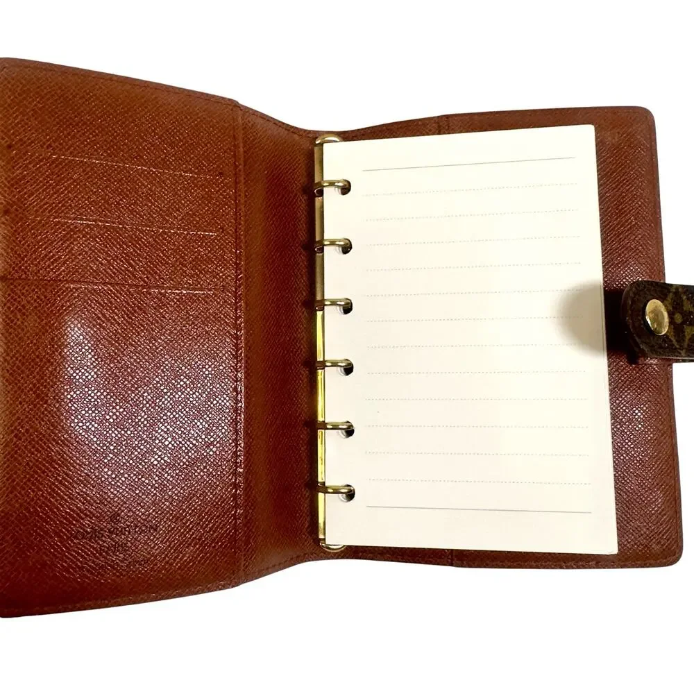 Authentic Louis Vuitton Monogram Agenda PM ~ Very Good Condition ~ Dust Bag